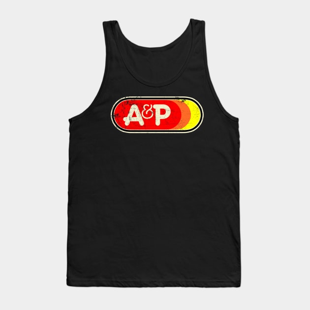 A & P 70s Oval Tank Top by Doc Multiverse Designs